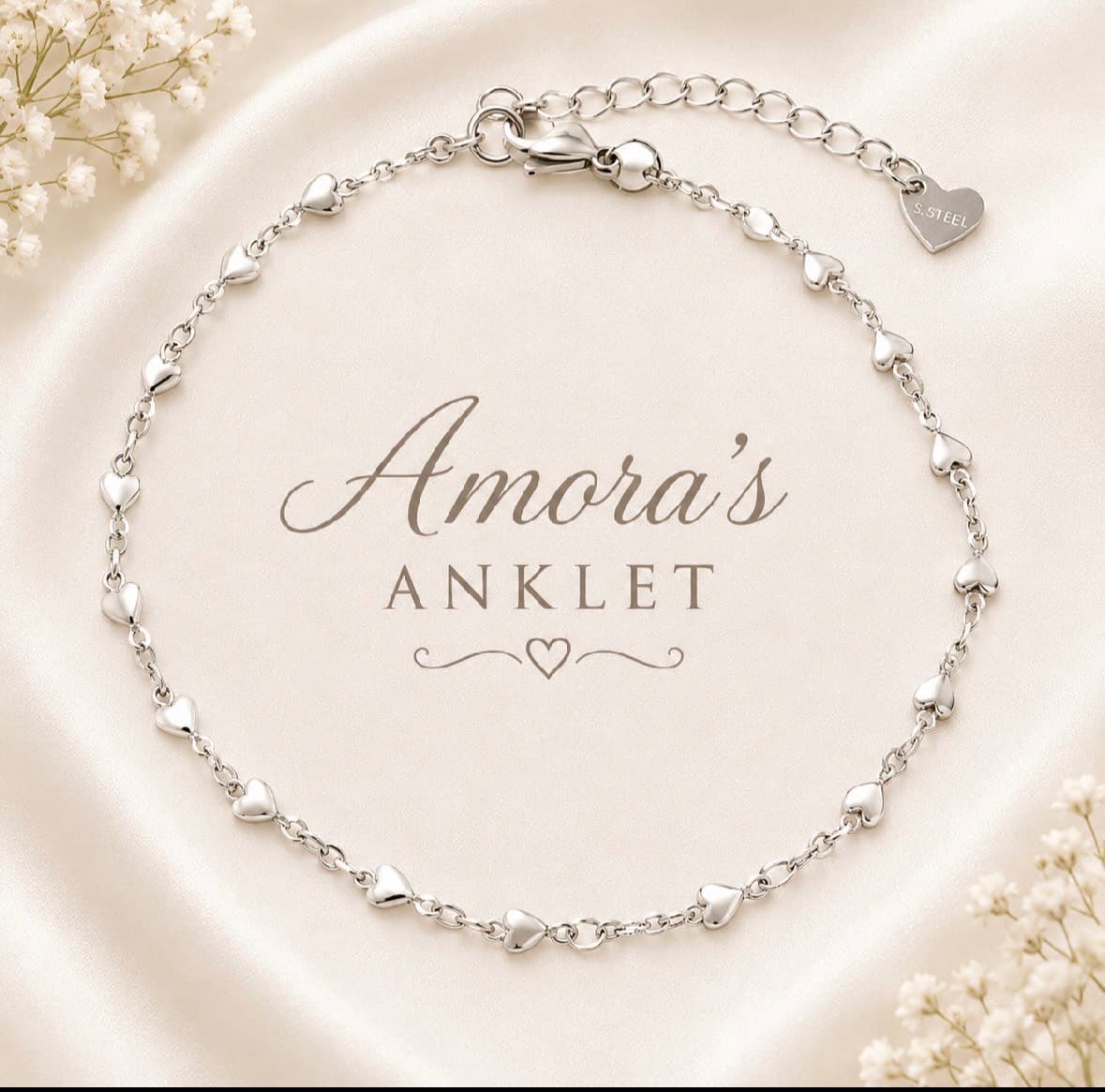 Amora’s Heart Anklet