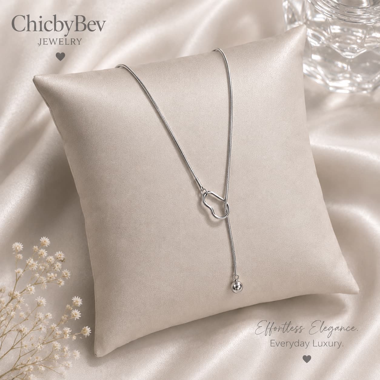 Embrace Lariat Necklace