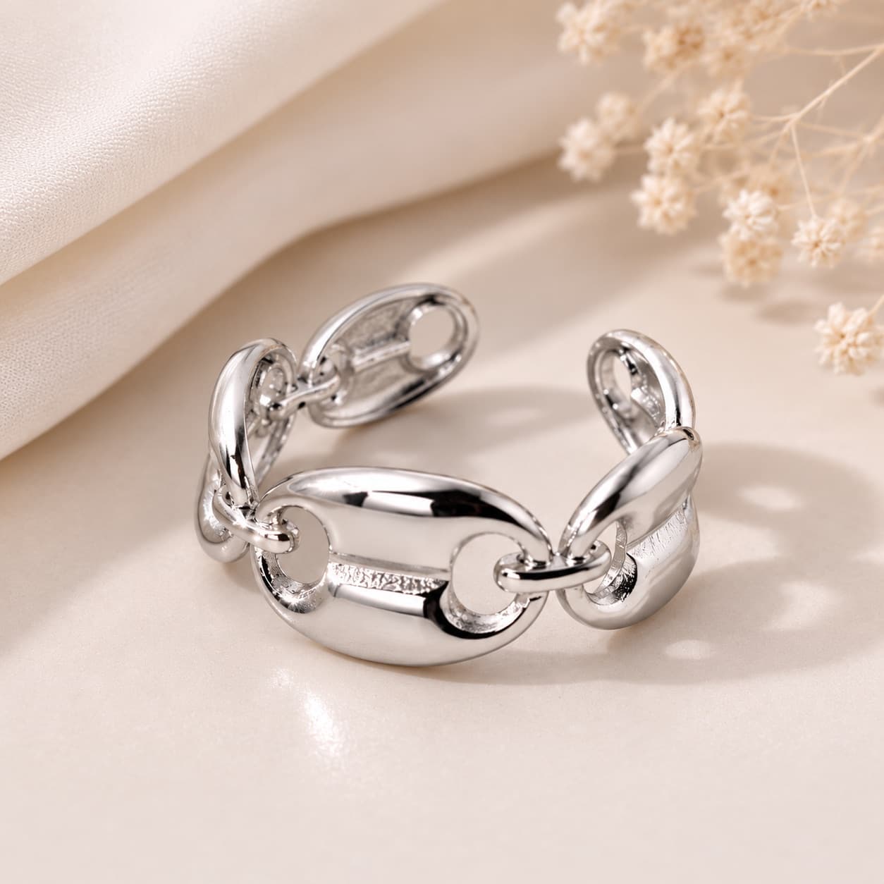 Marina Link Adjustable Ring