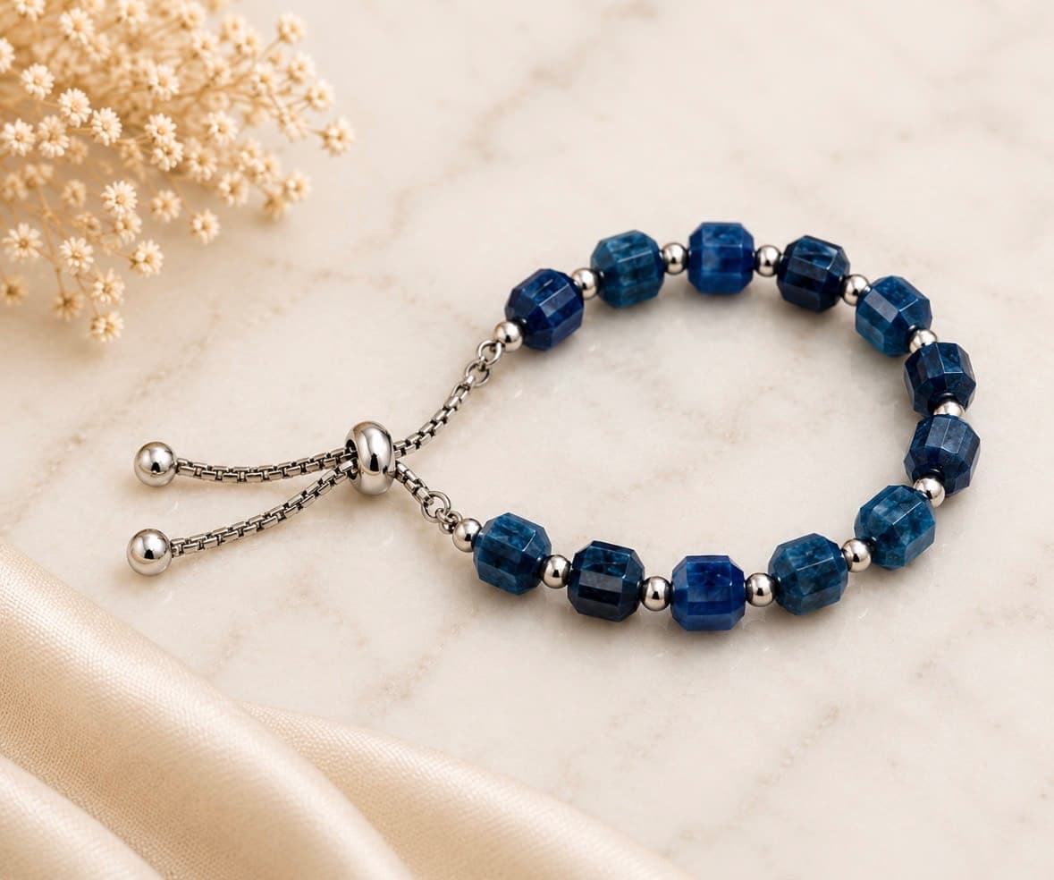 Azure Tide Adjustable Bracelet
