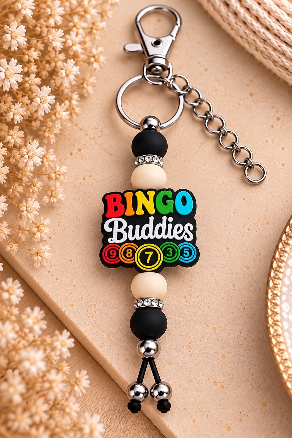 Bingo Buddies Keychain