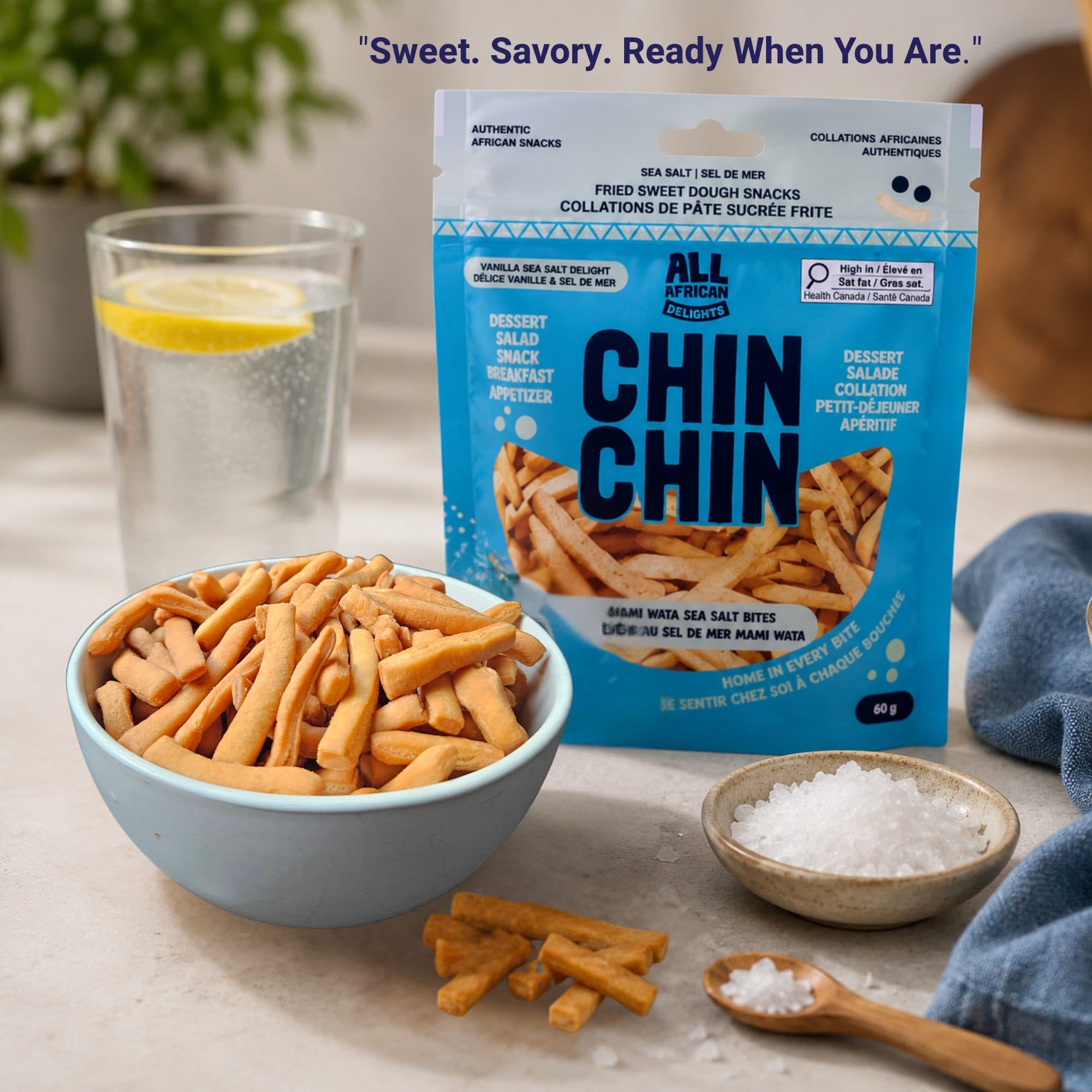 Chin Chin Sea Salt (Mami Wata) (60g): Sea Salt