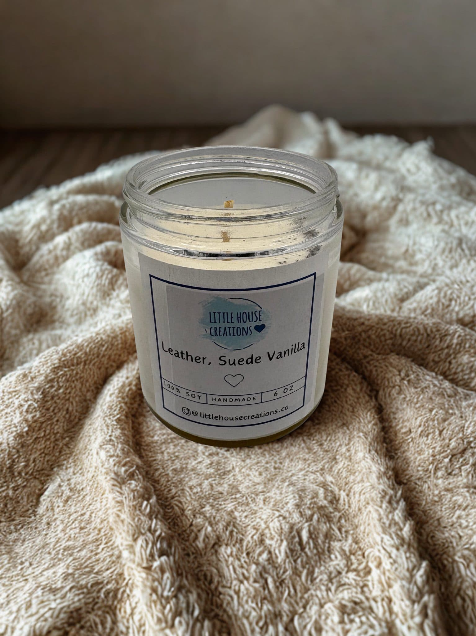 Leather Suide Vanilla