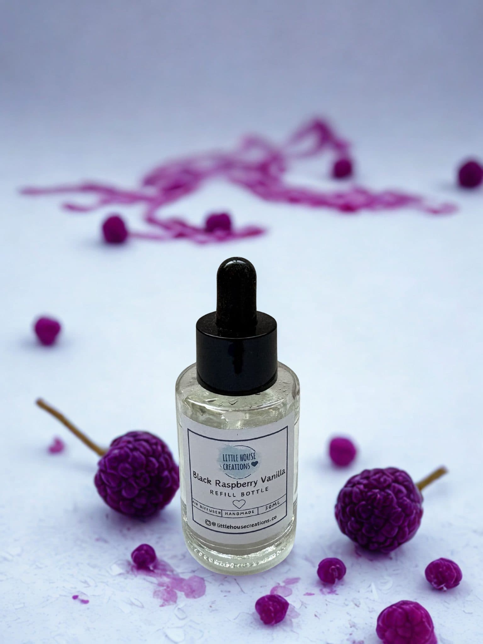 Black Raspberry Vanilla Air Diffuser Refill Bottle