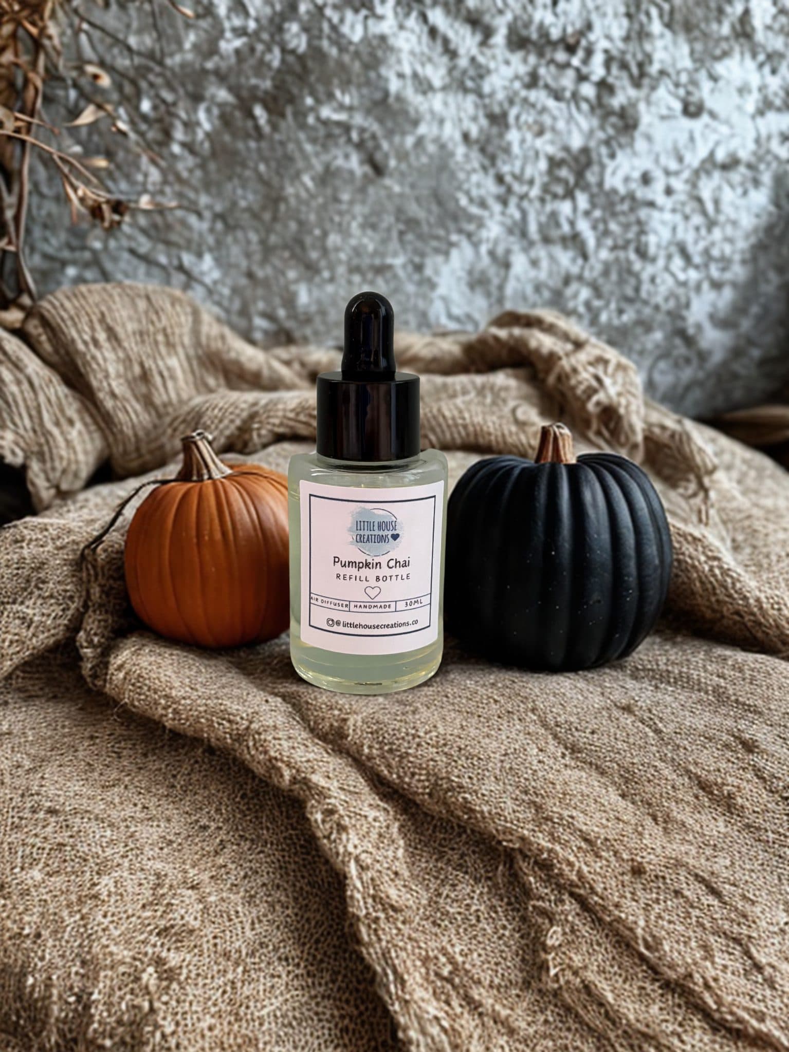 Pumpkin Chai Air Diffuser Refill Bottle