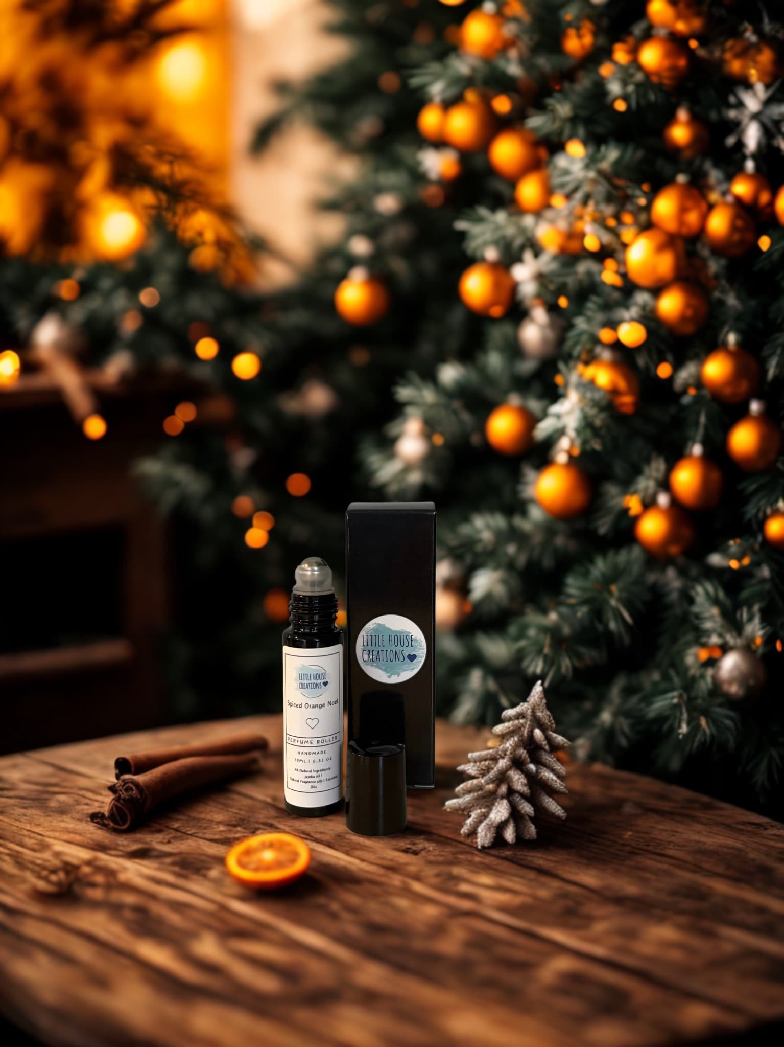 Spiced Orange Noel Perfume Roller