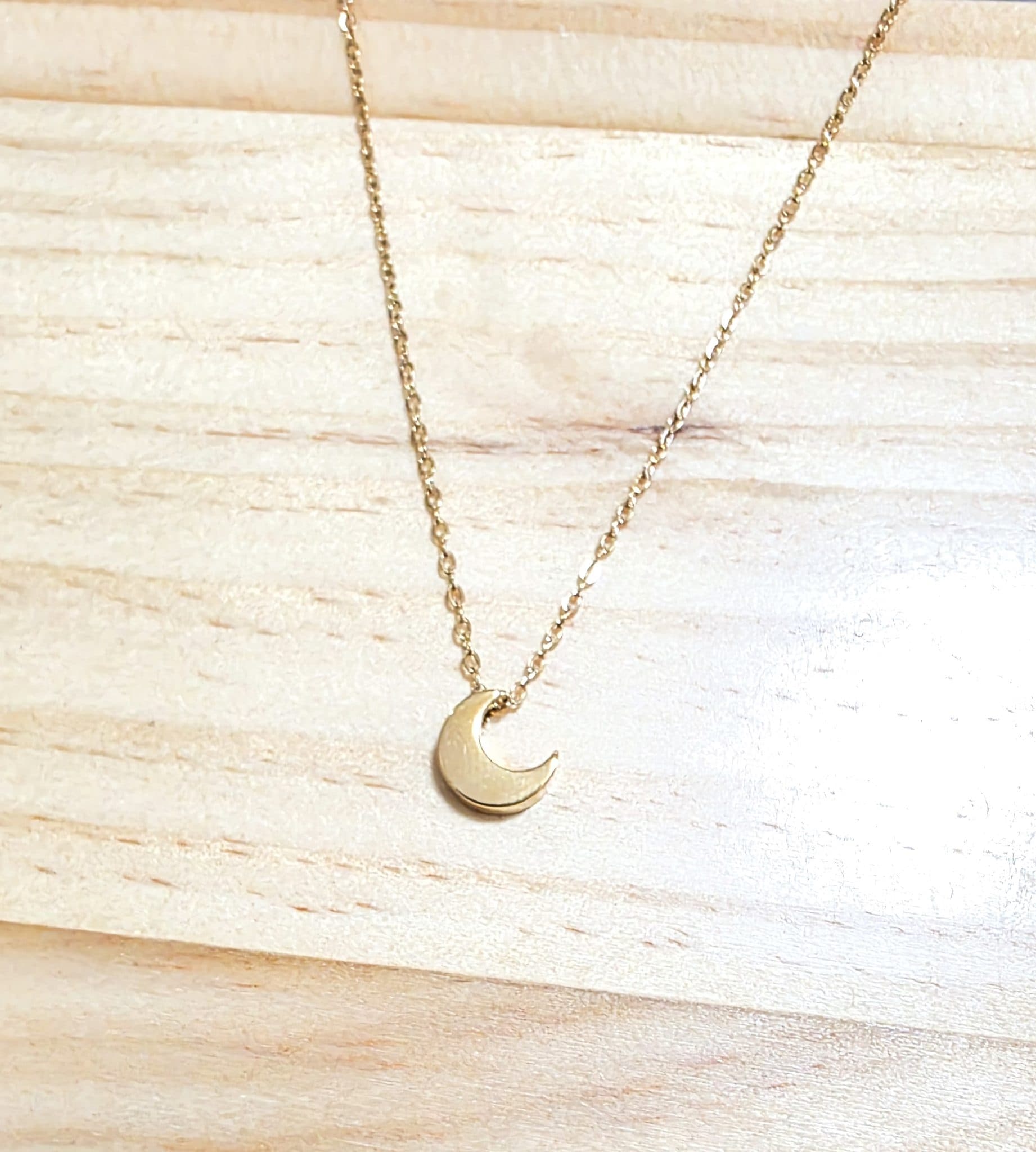 Kalla Lilly Moon Necklace