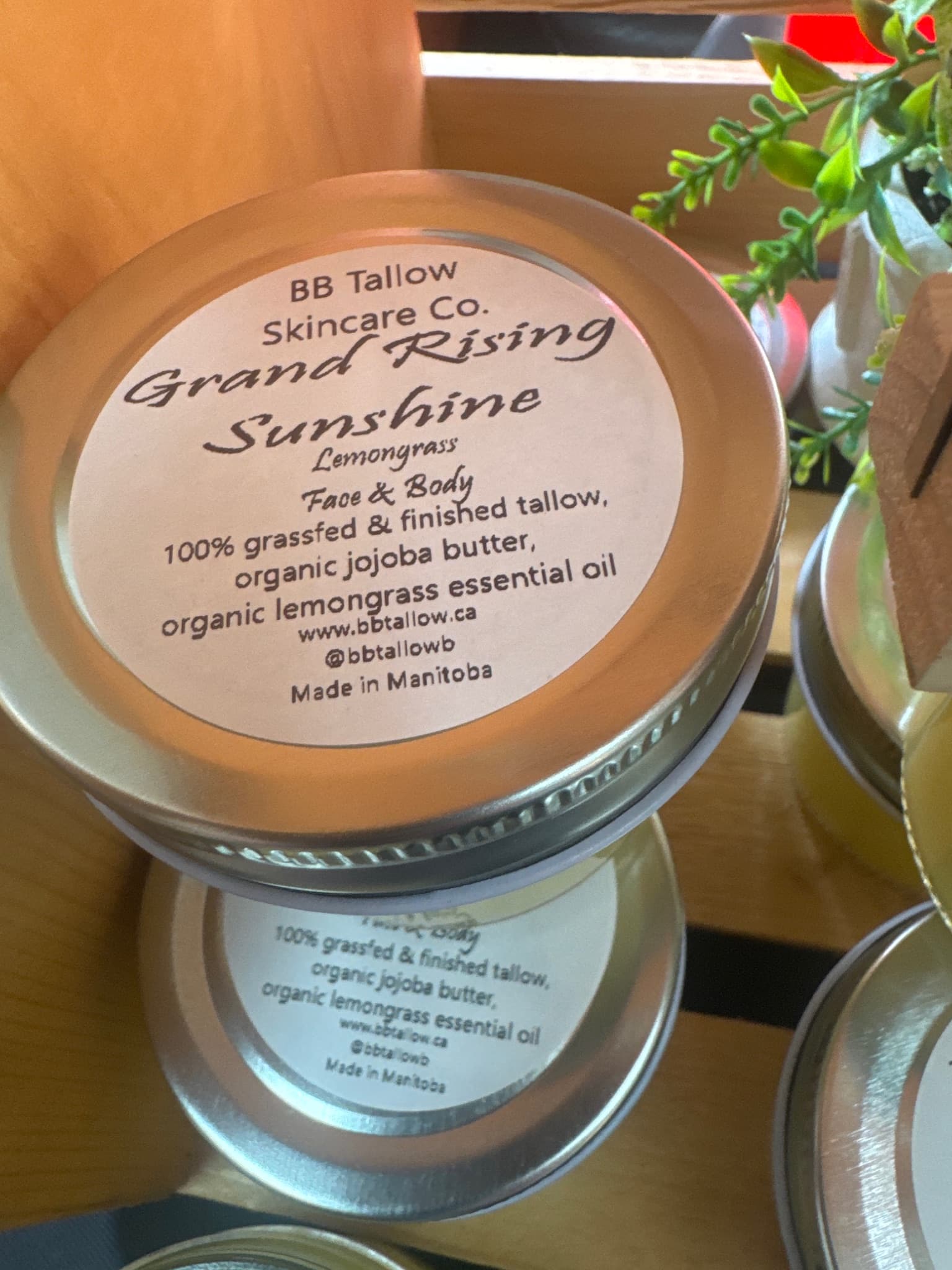 Grand Rising Sunshine Tallow Balm Face & Body