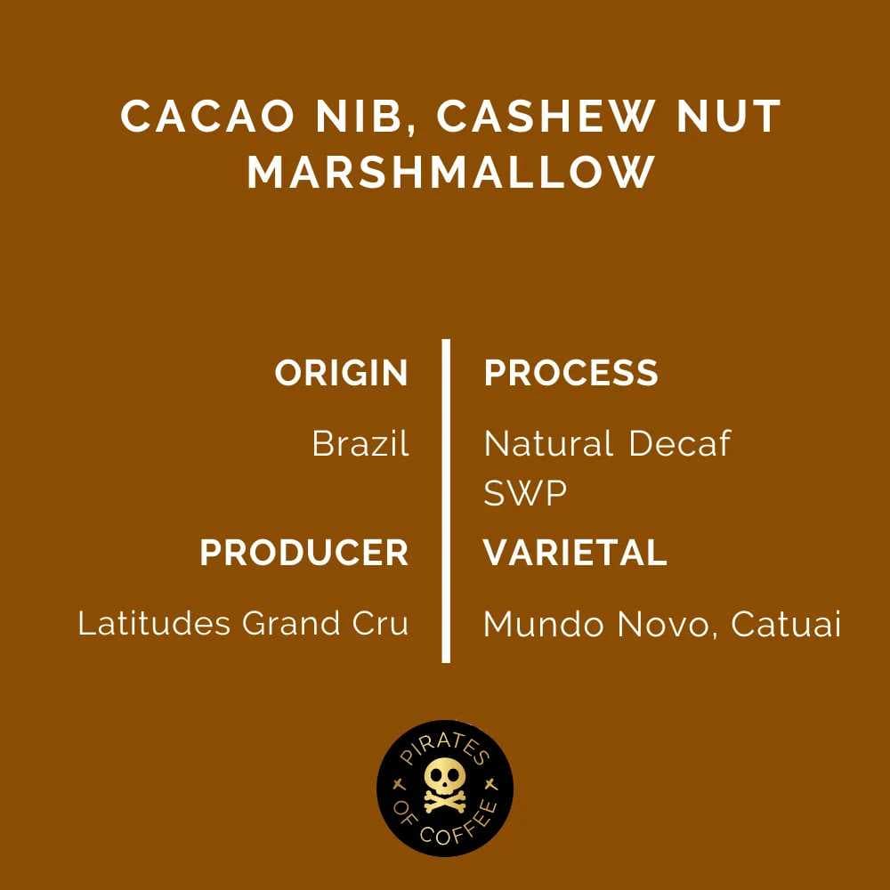 Decaf Cocoa Bomb (Brazil) - 1kg