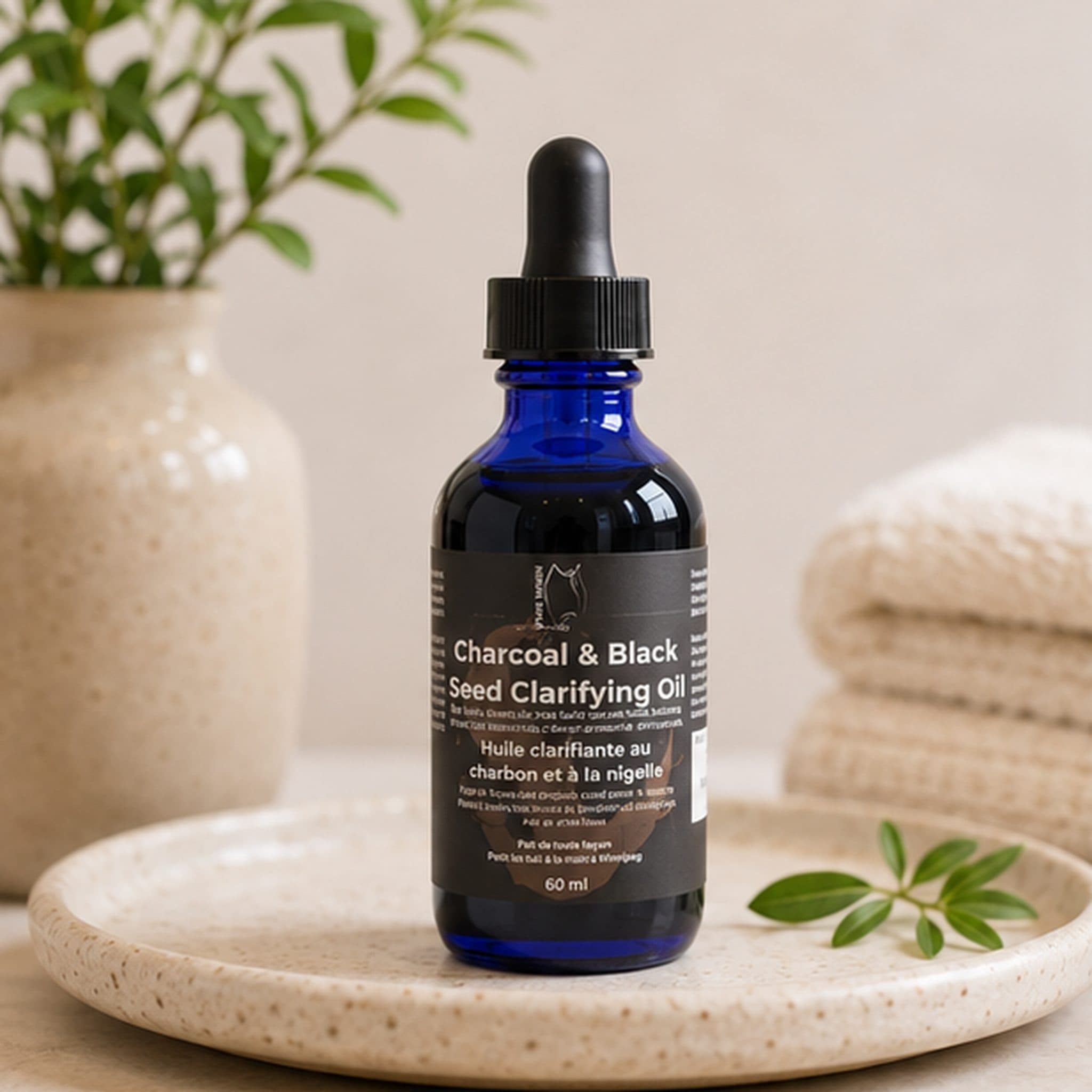 Charcoal & Black Seed Clarifying Oil