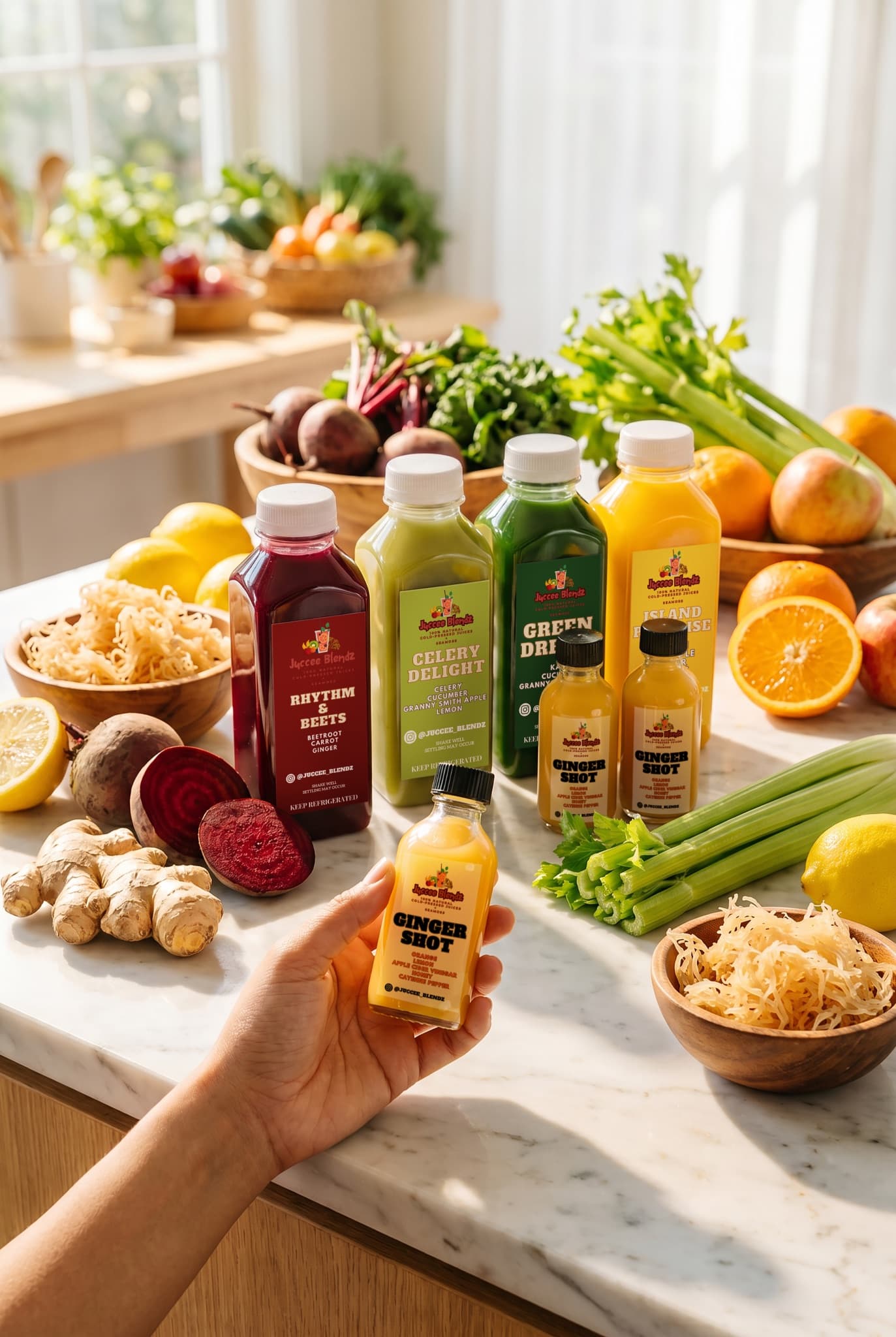 Juccee Blendz Natural Cold Pressed Juice