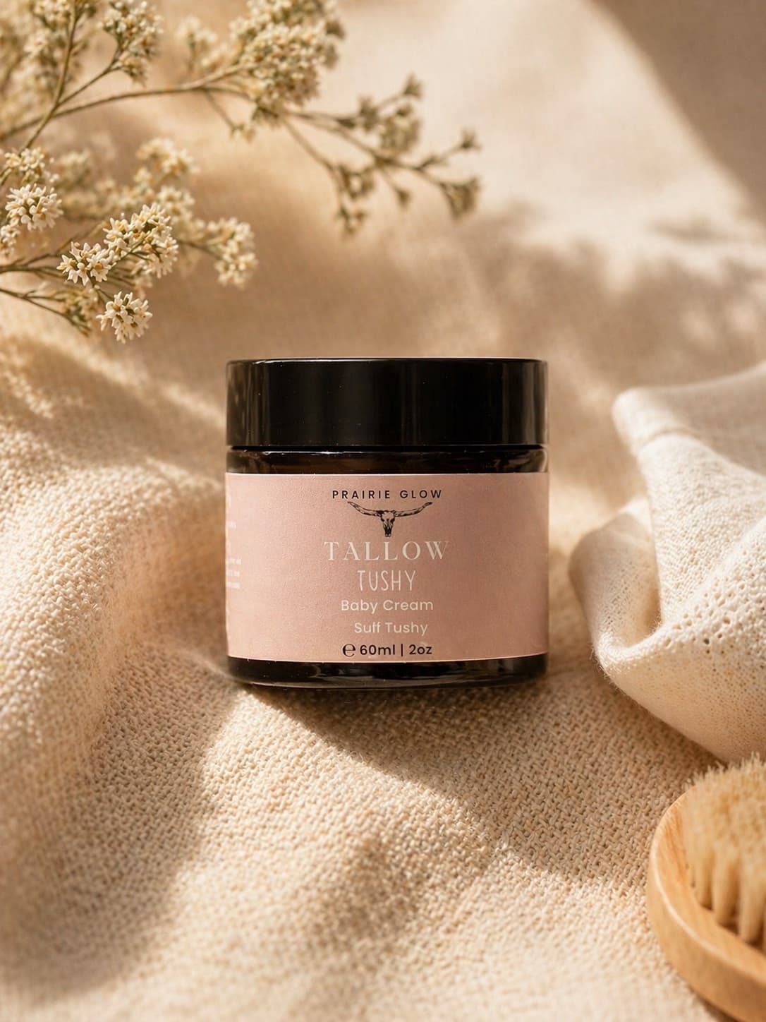Tushy Tallow Baby Cream - 2oz Jar