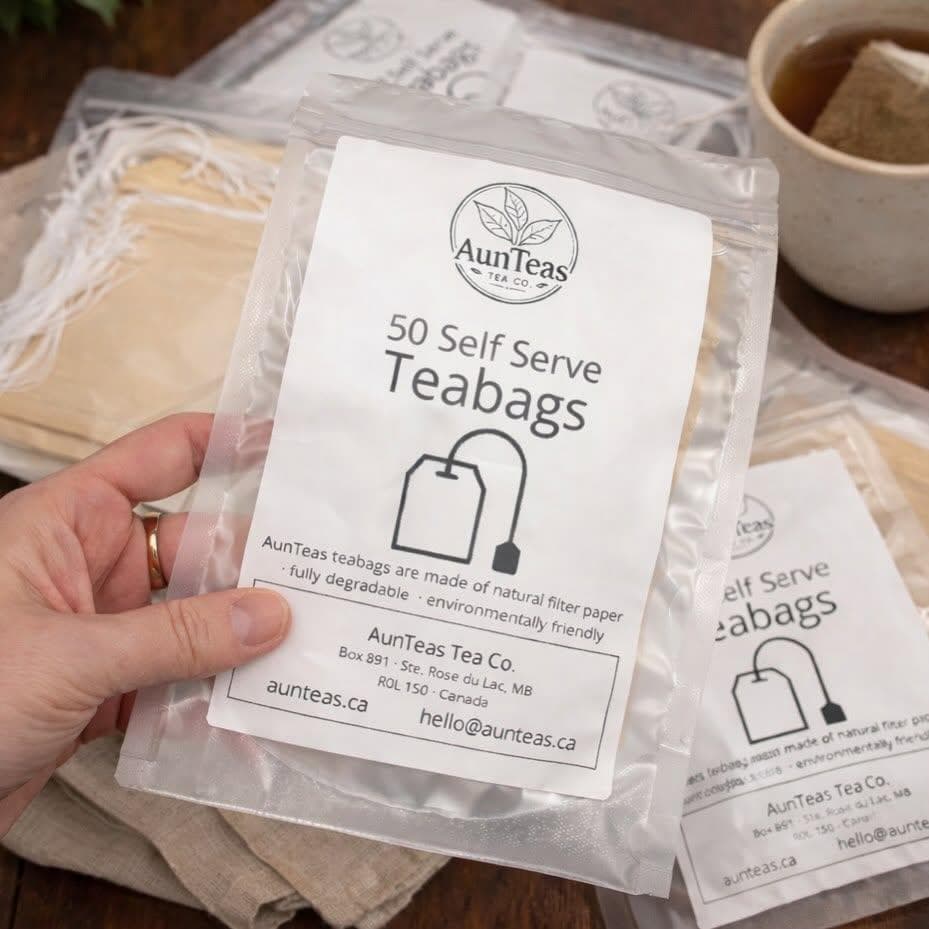 AunTeas 50 Self Serve Teabags